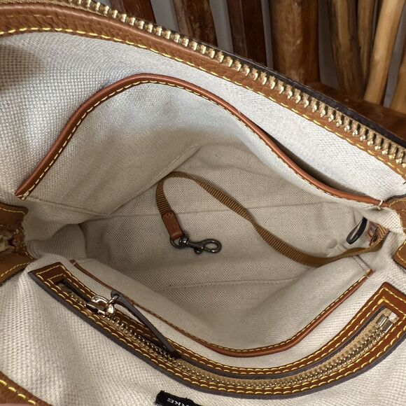Dooney & Bourke Pebble Grain Zip Backpack – Caramel main image 13